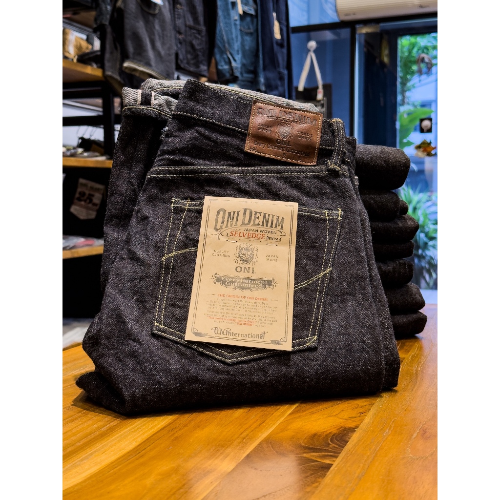 ONI Denim ONI-288 15oz “Low Tension” Signature Selvage Regular Straight Jeans