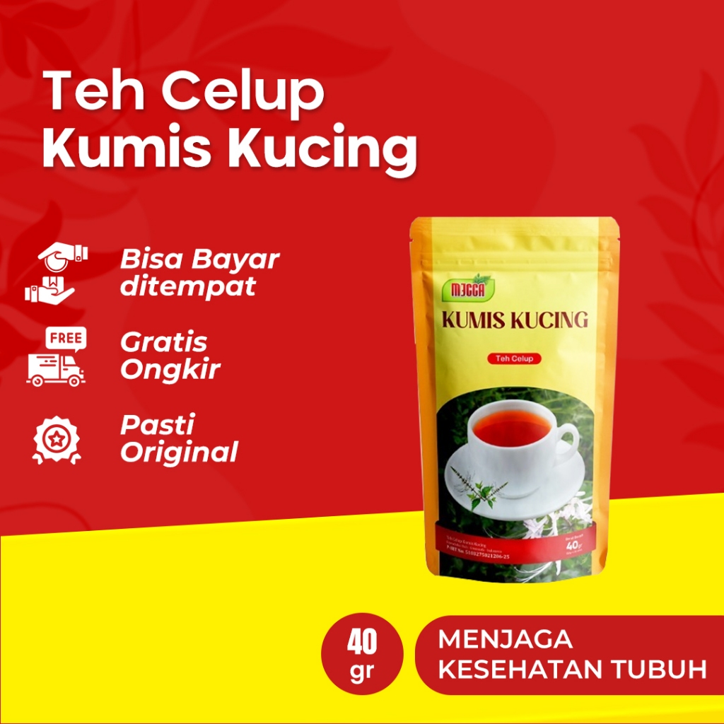 

Teh Celup Kumis Kucing - Mecca I Untuk Meningkatkan Kesehatan Ginjal Isi 20 Kantong