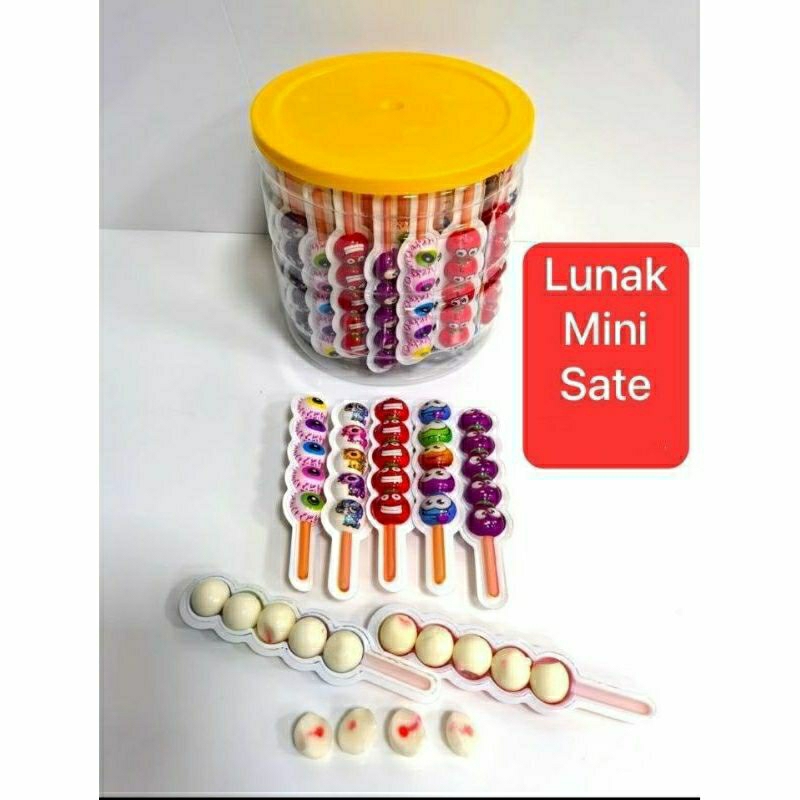 

permen lunak mini sate isi 50