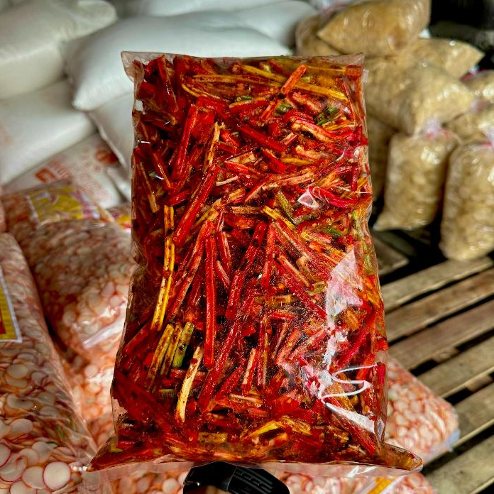 

KERUPUK BETON/JAAT KEMASAN 500gr PEDAS GURIH