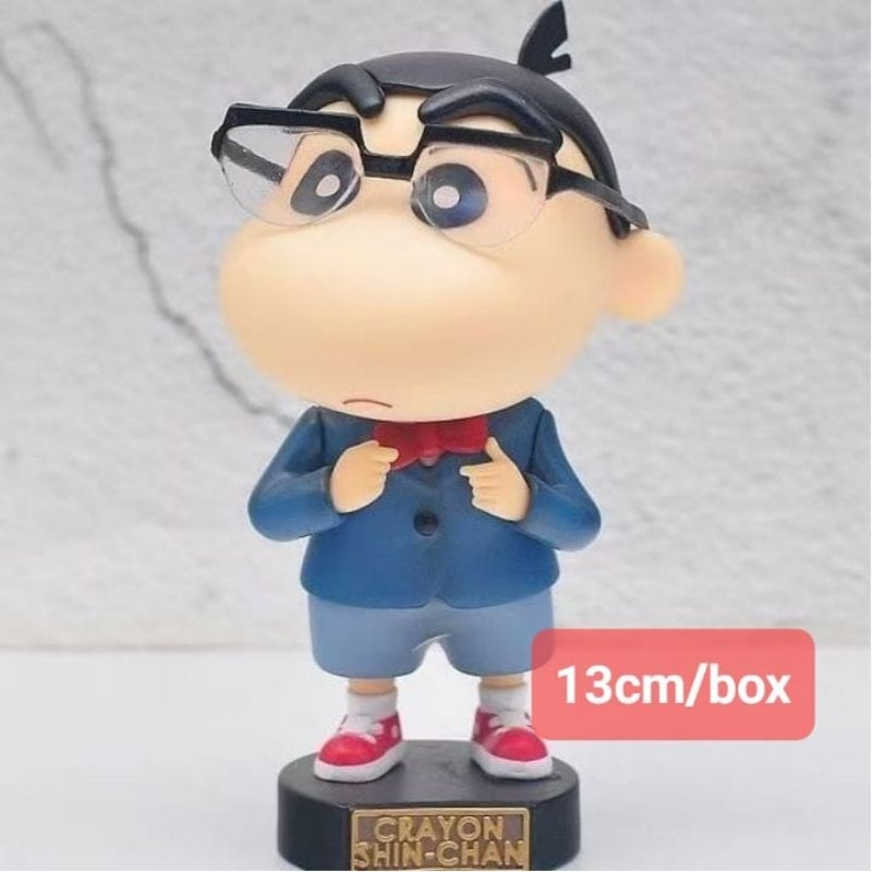 

Figure Crayon Shinchan Modern Syling With Glasses Mainana Shin Can