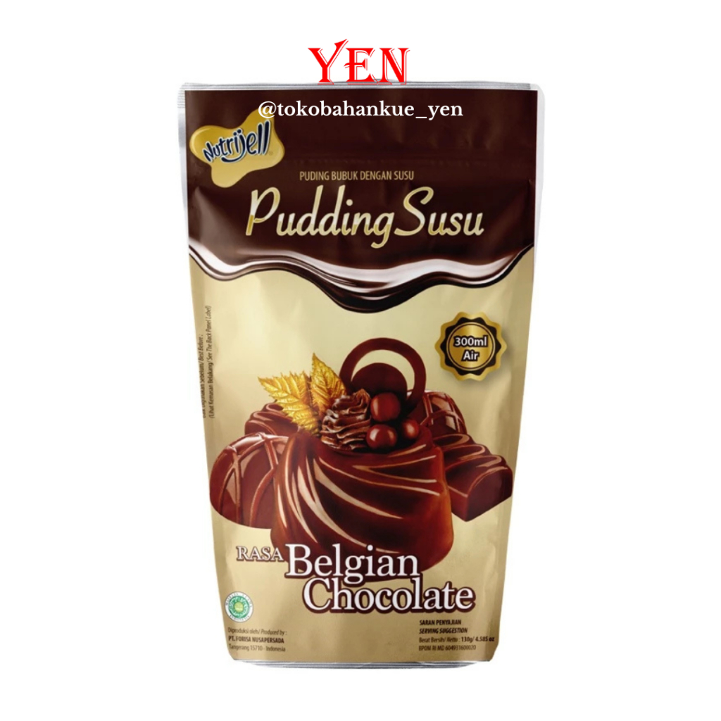 

Nutrijell Pudding Susu Belgian Chocolate / Pudding Belgian Coklat 130gr