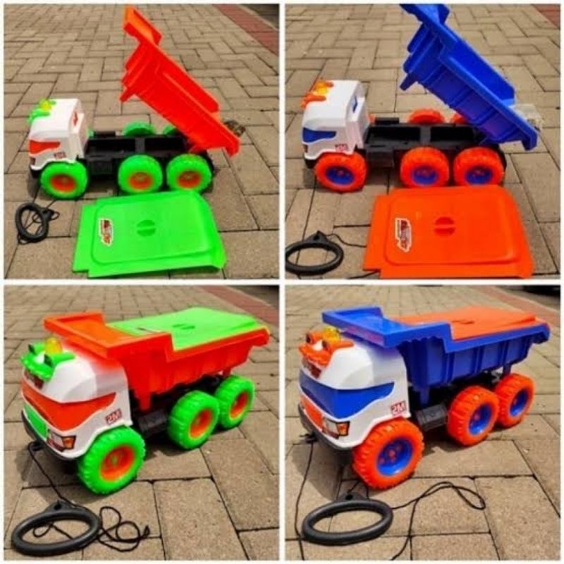 Turbo Truk Dump Truk yang Bisa Diduduki Sampai 35 kg 2M Yotta Toys