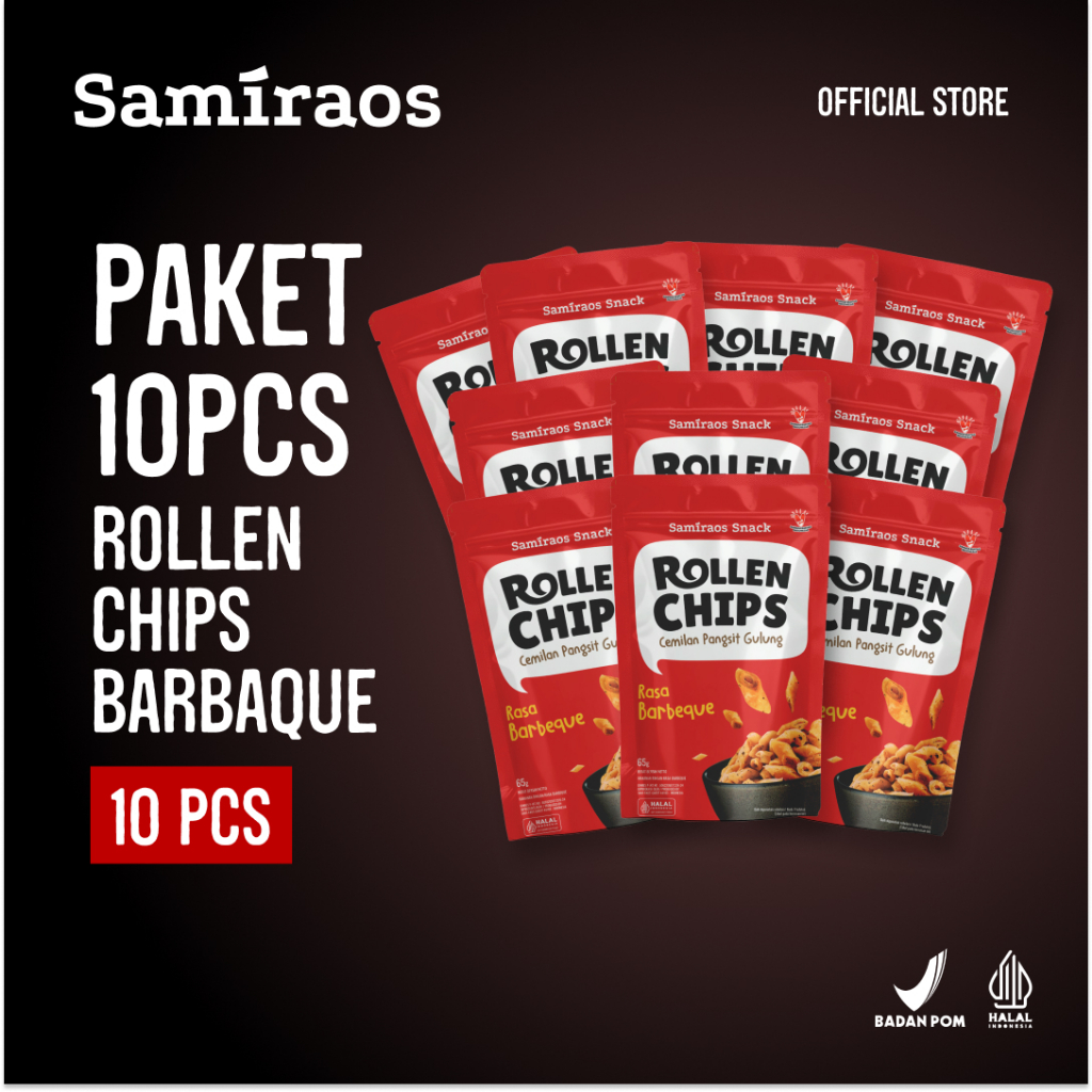 

SAMI RAOS - 10 Pcs Rollen Chips BBQ