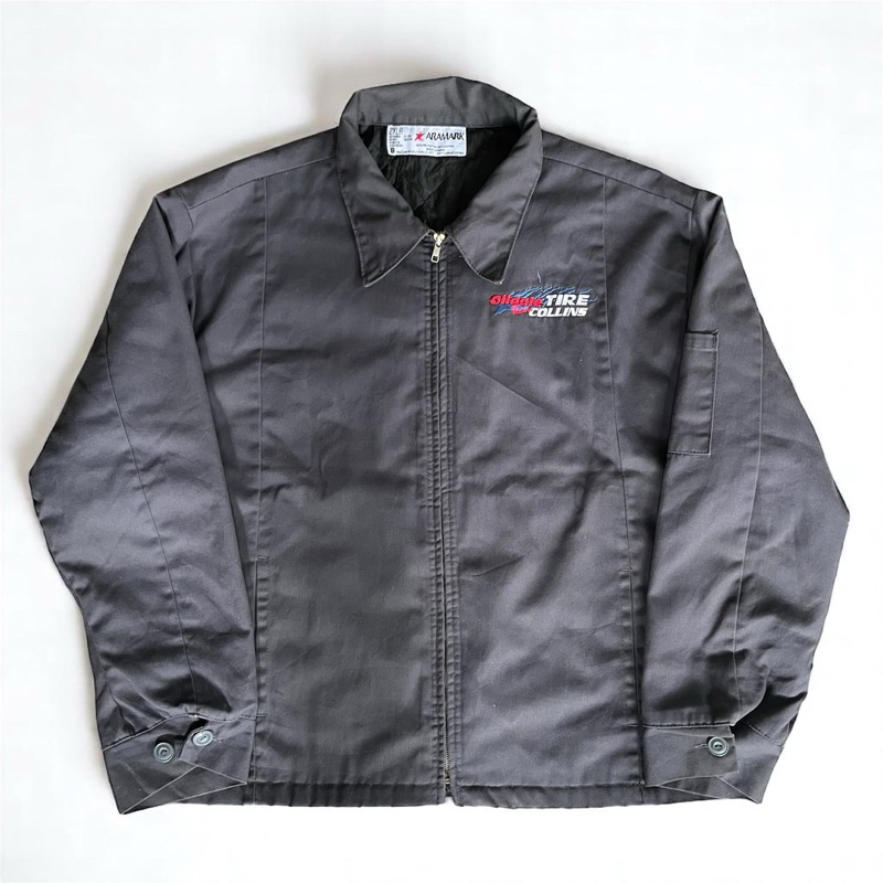 Work Jacket Boxy Dickies Eisenhower Second Dark Gray