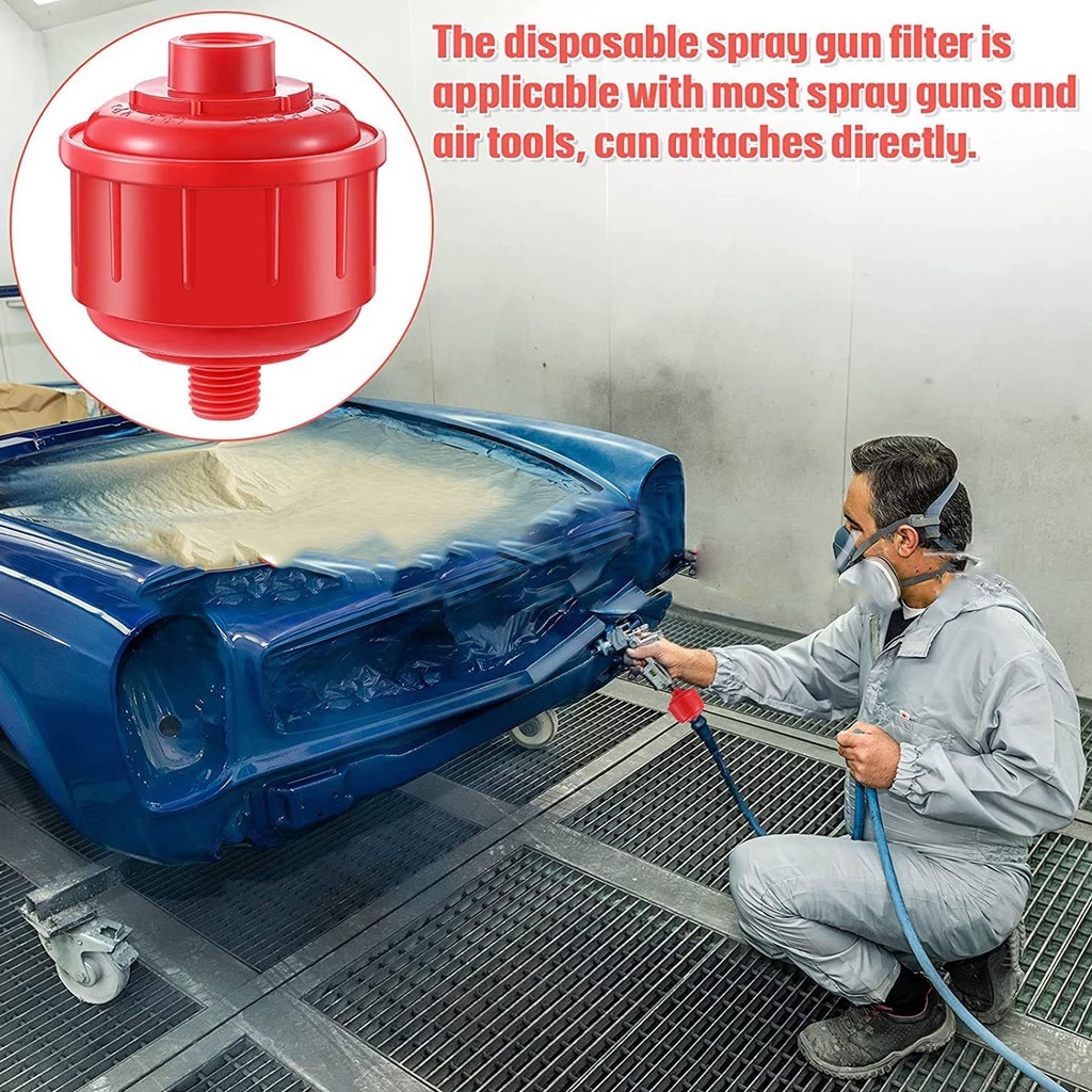 Spray Gun Filter Dengan Filter Air Untuk Cat Mobil