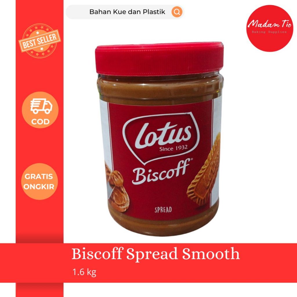 

Selai Lotus Biscoff Spread Smooth 1.6kg