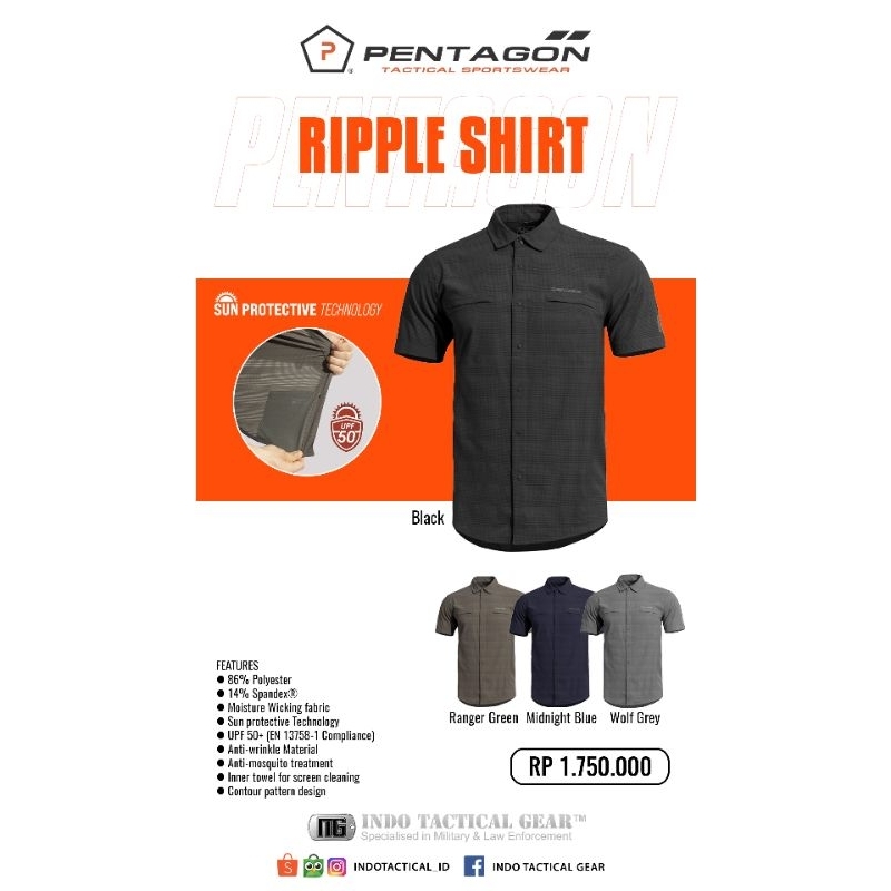 PENTAGON Ripple Shirt
