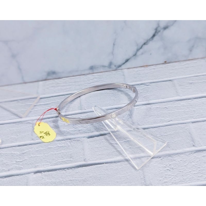 Gelang tangan Cartier putih