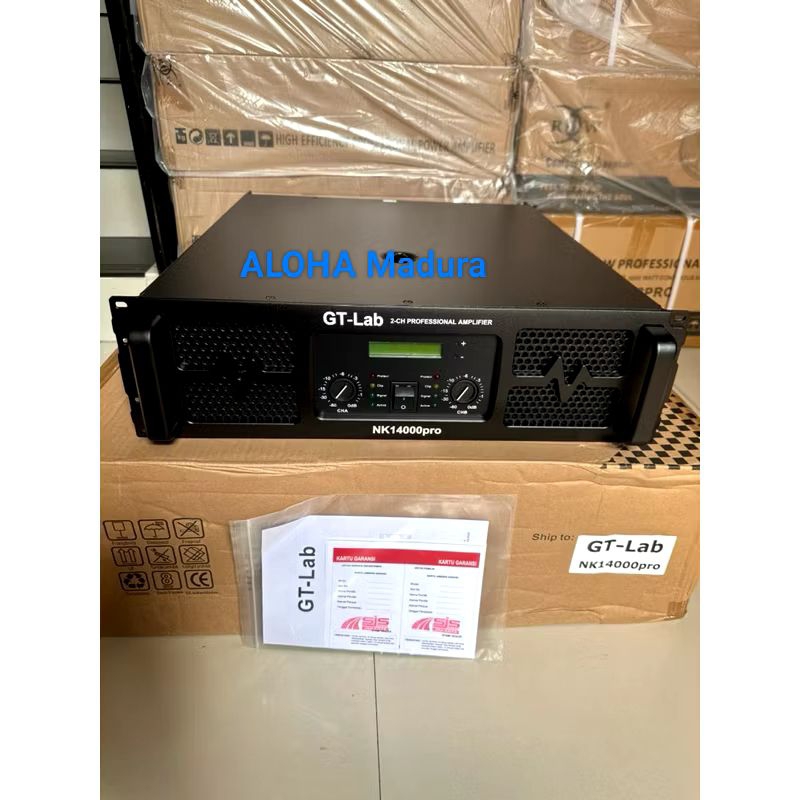 Power GT Lab NK14000 Pro 2 Channel Class TD