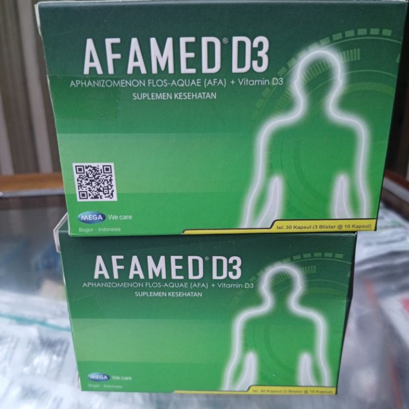 Afamed D3 multivitamin box