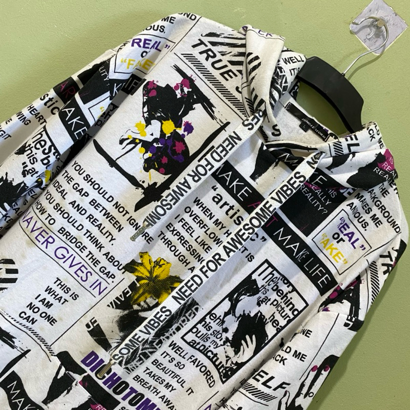 hoodie art koran full print by jungle storm