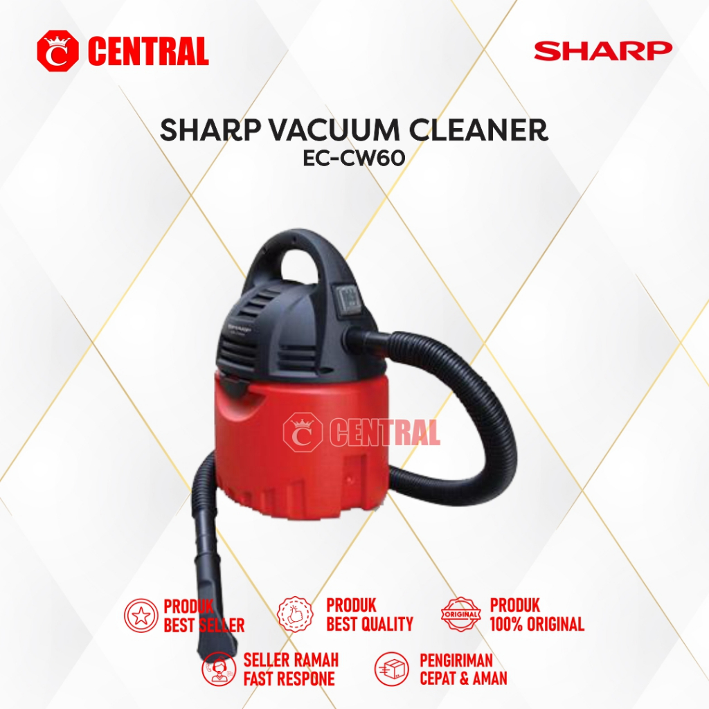VACUM CLEANER SHARP EC-CW60 PENYEDOT DEBU / Centralcellelektronik