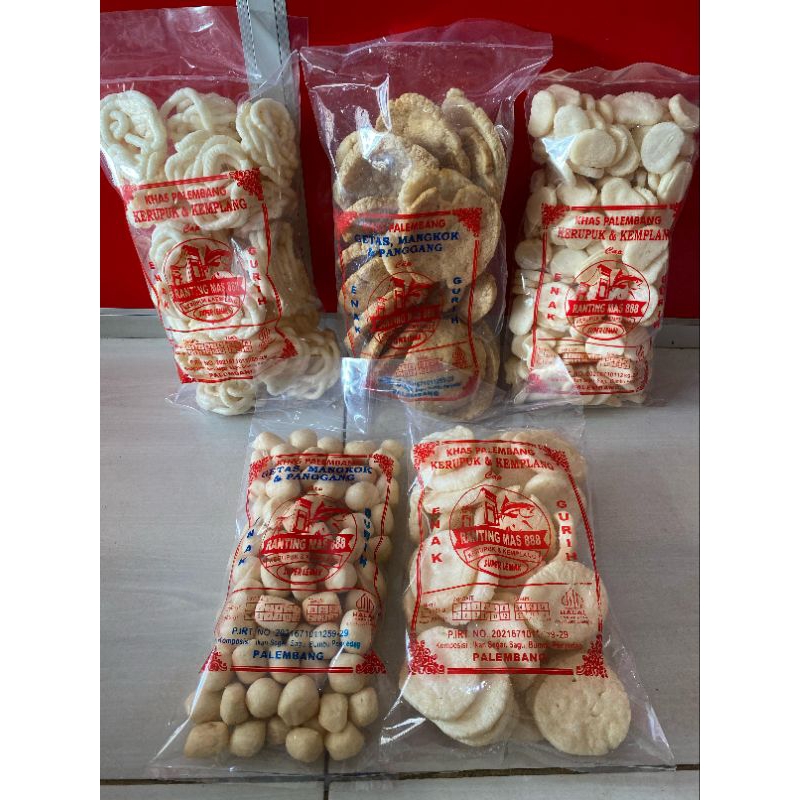 

PAKET KERUPUK 5 BUNGKUS RANTINGMAS @200gr ( SUPER SEDAP )