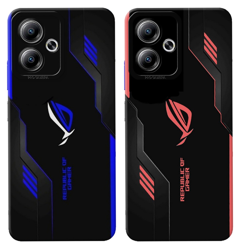 #ZC02  Softcase Redmi Poco F6 F5  M3 M3 PRO  Silicon Motif Gaming Terbaru Keren - Casing Redmi - Ces