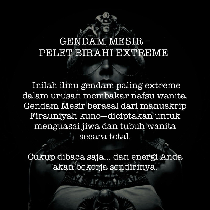 Gendam Mesir - P3let Birahi Extreme
