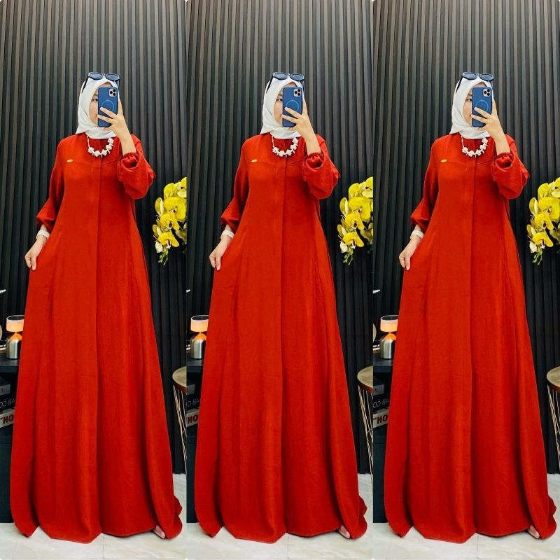 Gamis cringkel pecah 8 gamis dubay seragaman