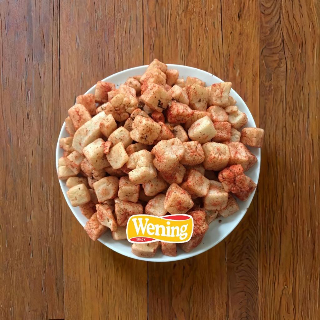 

Keripik Tahu Pedas Gurih Homemade 250 gr