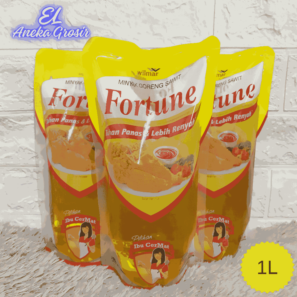 

Minyak Goreng FORTUNE Kemasan Pouch 1Liter