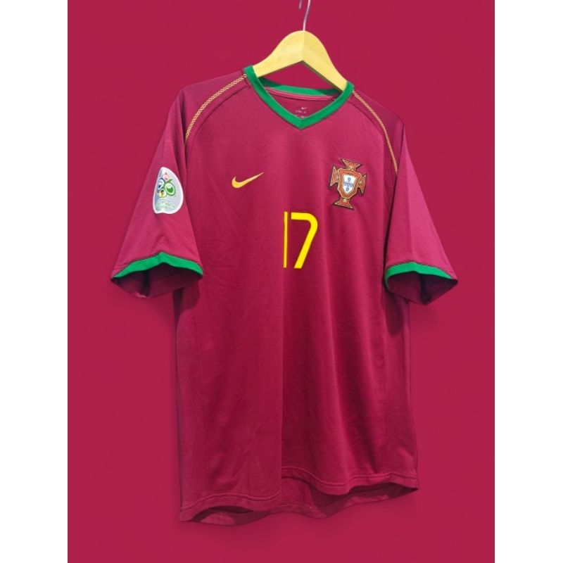 Jersey original portugal 2006/08 size L nns 17 cristiano ronaldo