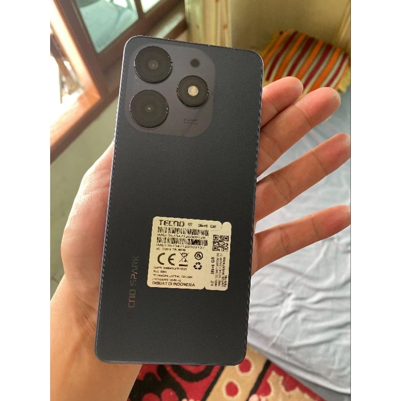Tecno Spark 10 Pro RAM 8+8/256 GB Fullset Second berkualitas
