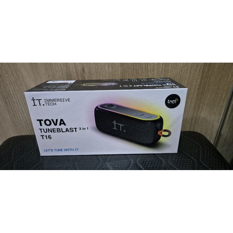 Bluetooth speaker TOVA TUNEBLAST 2 in 1 T16