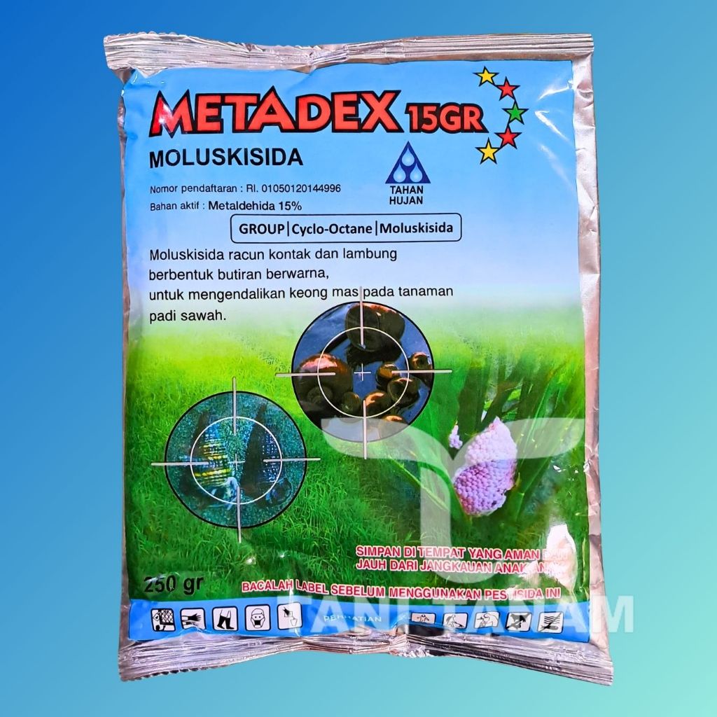 METADEX 15 GR 250 GRAM MOLUSKISIDA RACUN KEONG SAWAH // METADEKS