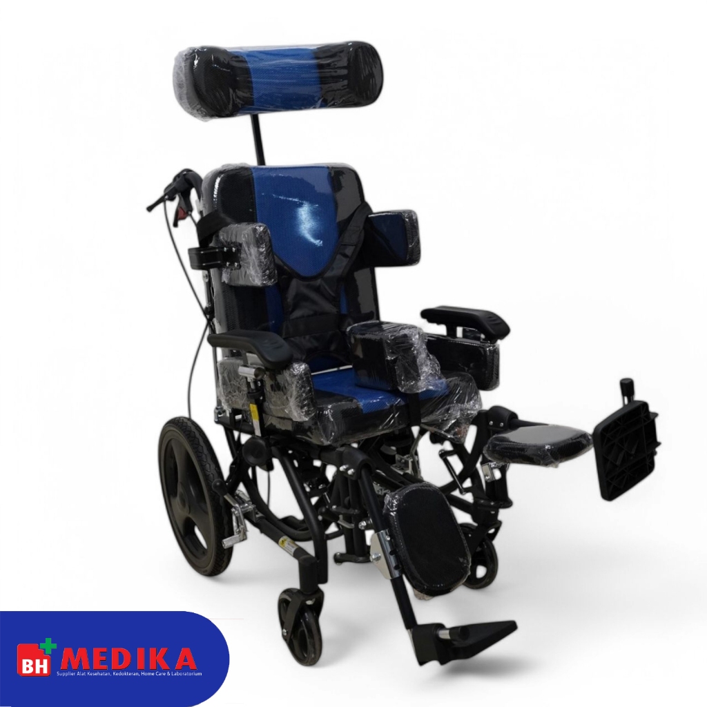BH MEDIKA - Kursi Roda Cerebral Palsy| Cerebral Palsy Wheelchair| Kursi Roda CP + Meja Makan Avico