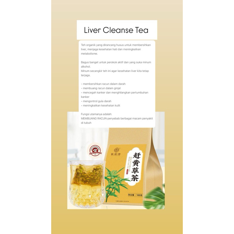 

Cheng woh liver cleanse tea
