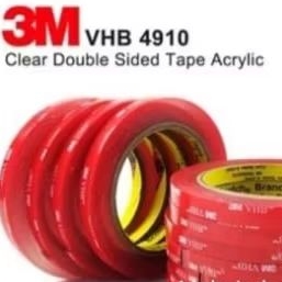 

3M Double Tape VHB 4910 Clear-Perekat 3M Original-Dobel tip 12mm