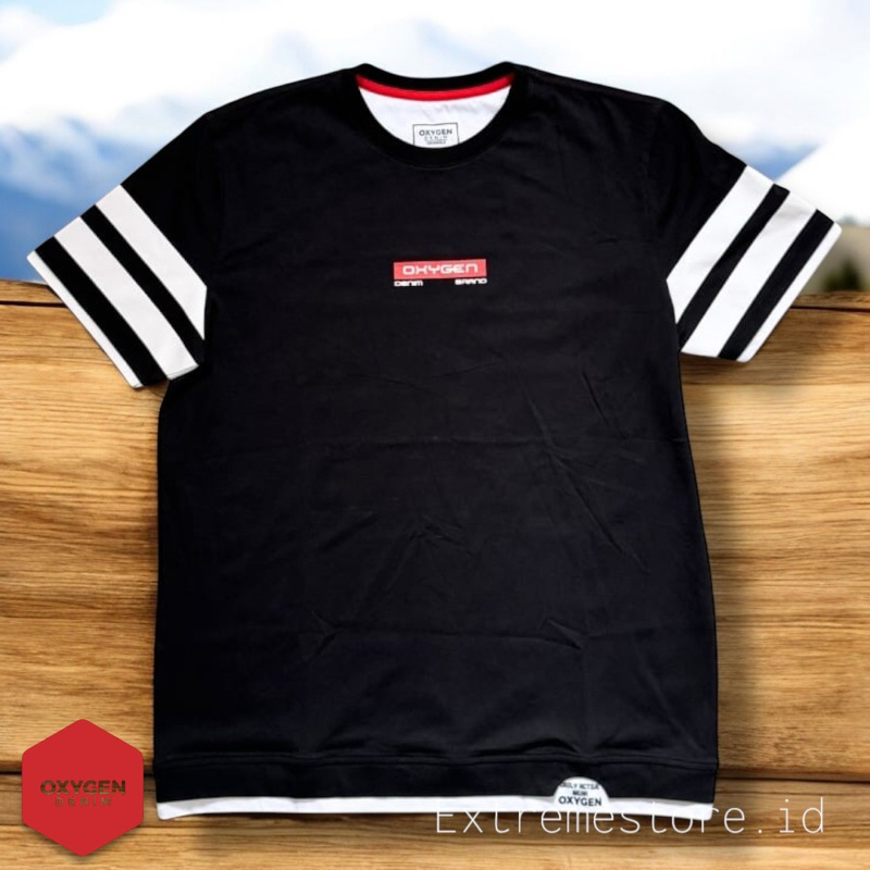 OXYGEN DENIM TSHIRT | Kaos oxygen