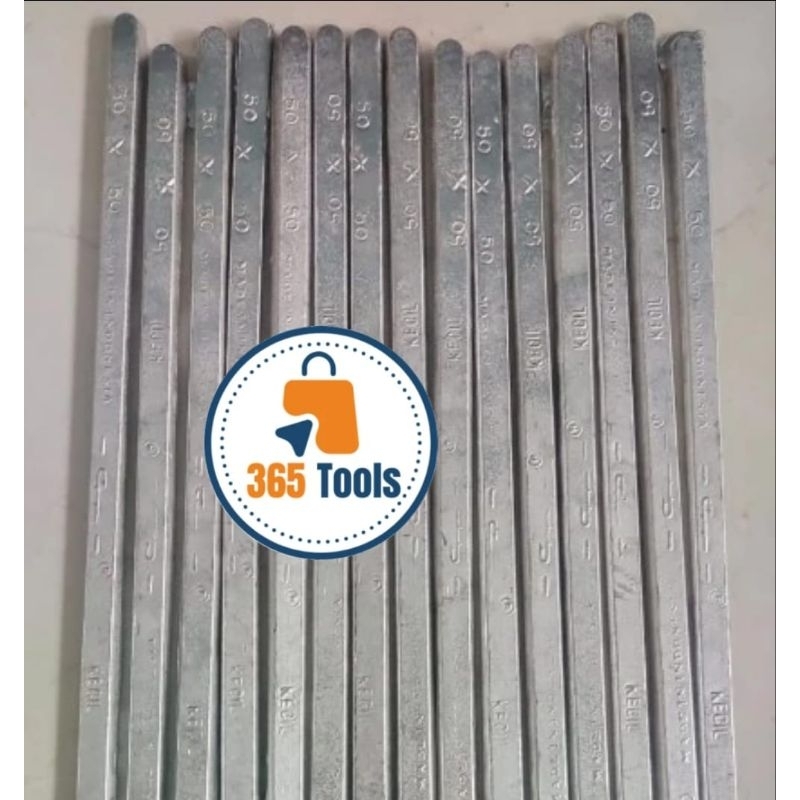 Timah Batangan Super 50 x 50 Cap PANCING / Timah Batang Patri Solder Merk PANCING...(1 Kg)