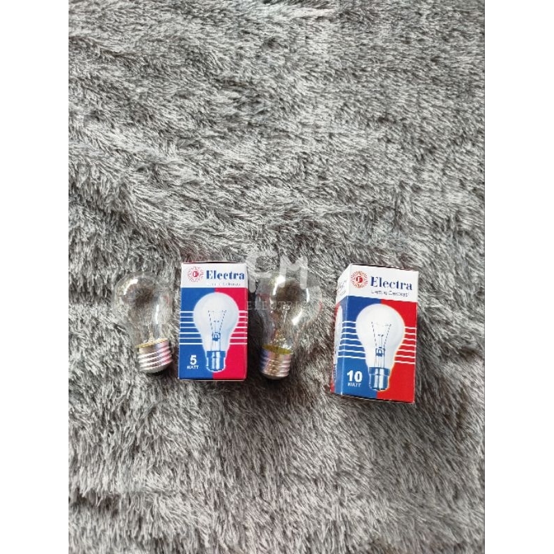 Electra Lampu Pijar Bohlam 5 10 15 25 40 60 Watt - Lampu Ayam