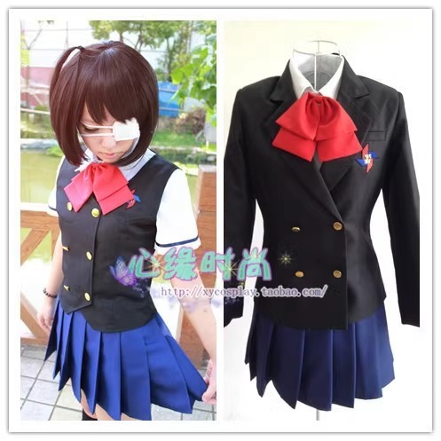 Another cosplay Misaki Mei cosplay costume and Misaki Mei wig