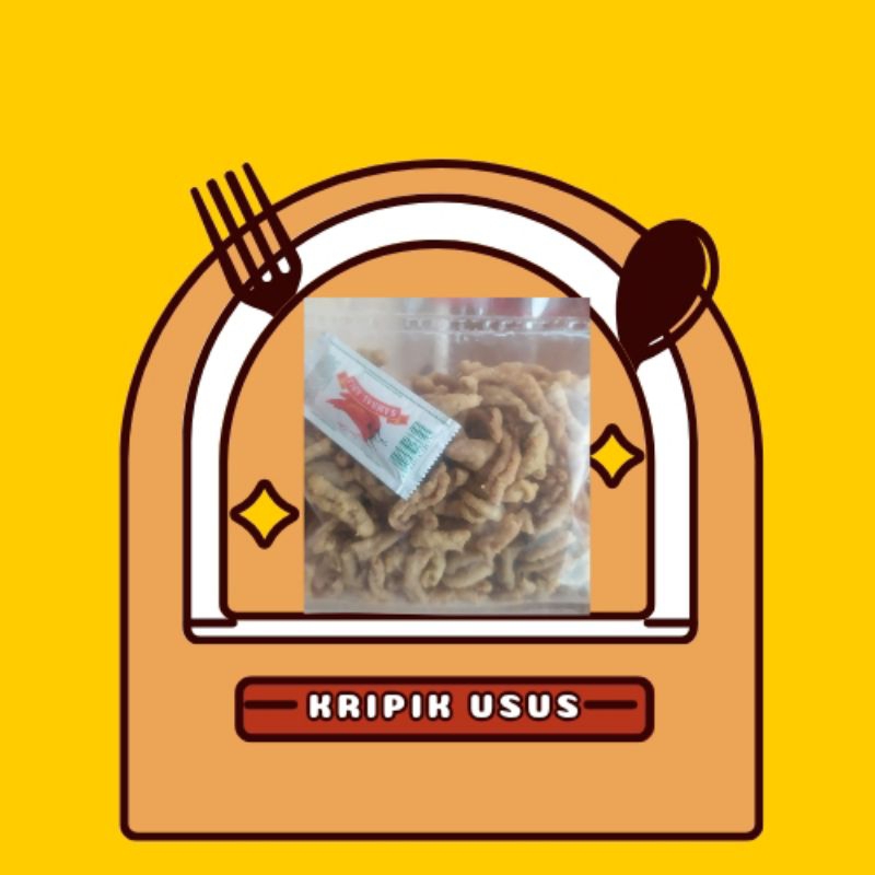 

Keripik Usus Crispy 250gr
