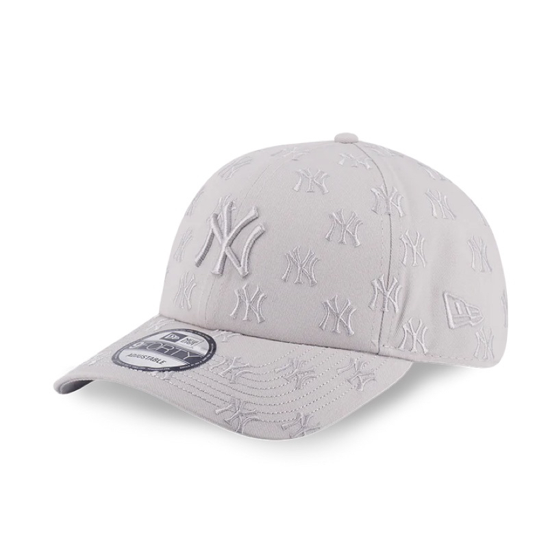 TOPI NEW YORK YANKEES TONAL MONOGRAM FADED CREAM 9FORTY CAP