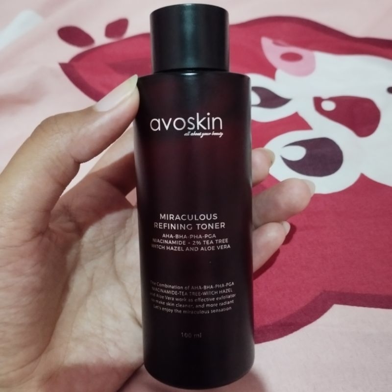 Preloved Toner Eksfoliasi Avoskin