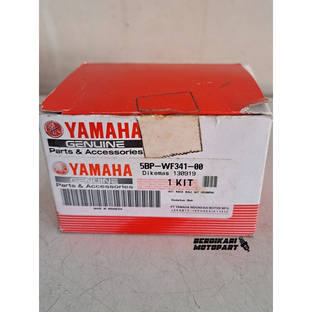 (5BP-WF341-00) Komstir kit atas bawah original yamaha scorpio 5BP