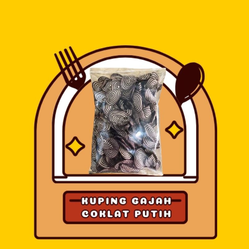 

Kuping Gajah Coklat putih 250gr