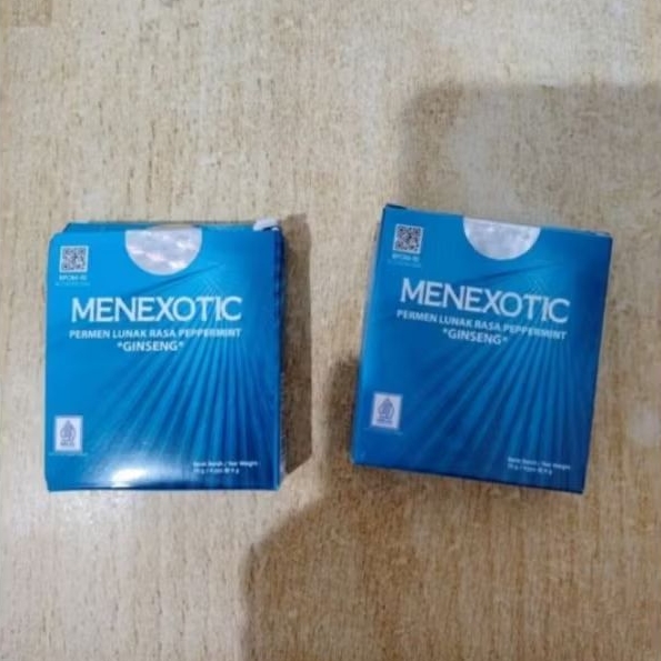 PERMEN MENSEXOTICS | MENSE XOTIC | MENS EXOTIC CANDY 1 KOTAK 4 PCS PERMEN RASA PEPPERMINT ASLI