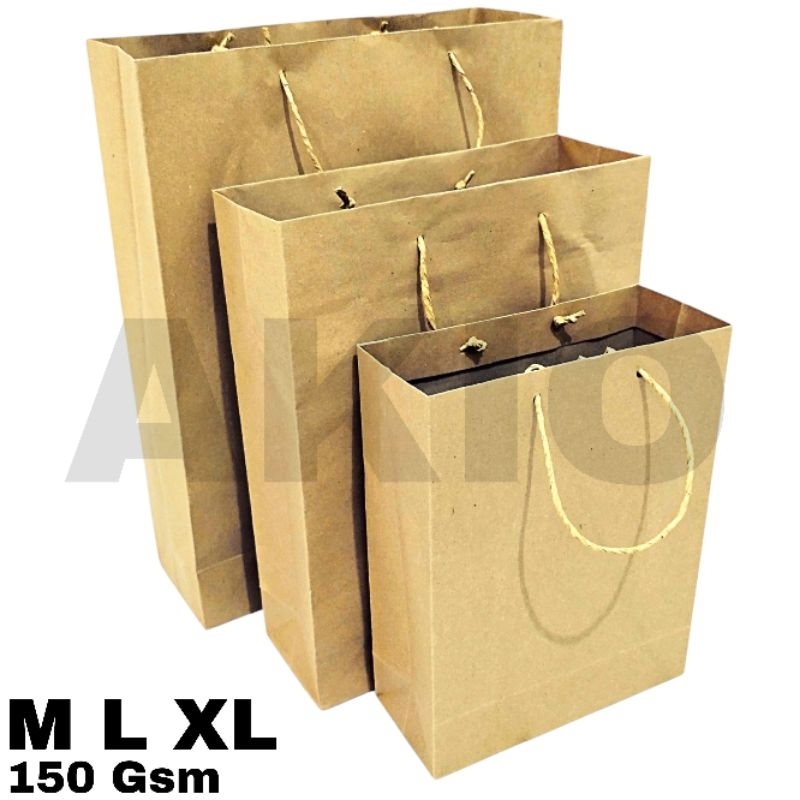 Paper Bag Kado Aesthetic Goodie Gift Hadiah Wisuda Tas Bungkus Cowok Murah Grosir Hampers Kertas Pol