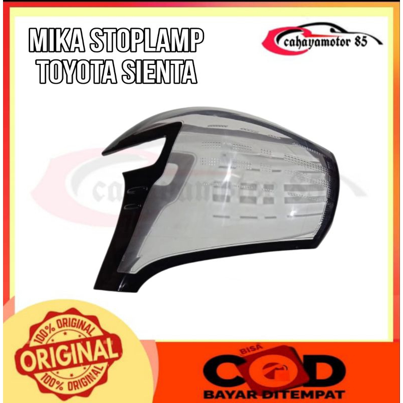 mika lampu stoplamp Sienta all type G Q V mika reflektor lampu belakang sienta original