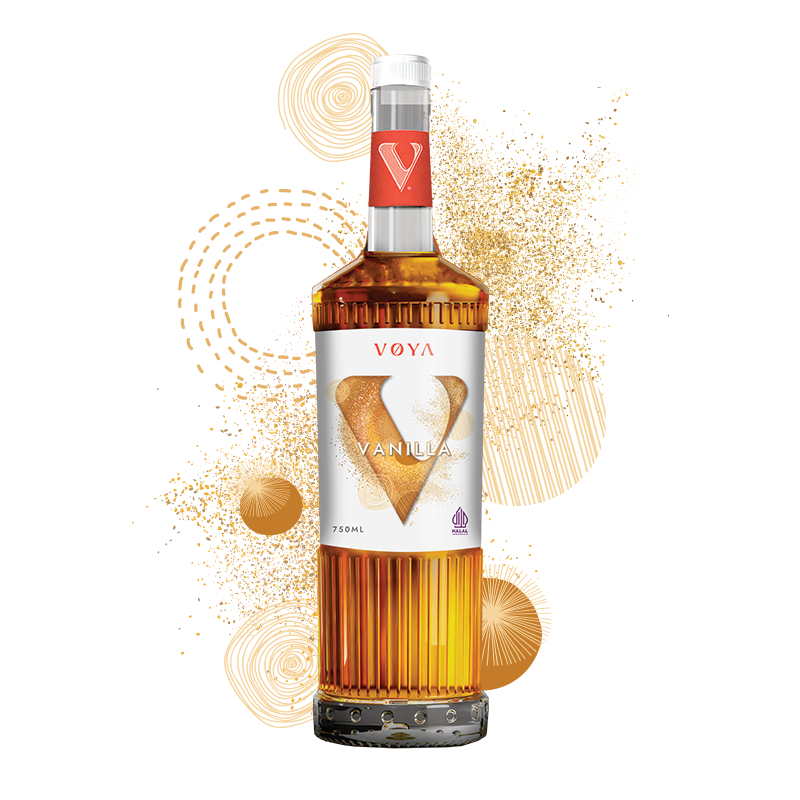 

VOYA Premium Vanilla Syrup 750 ML (Sirup Premium Rasa Vanilla)