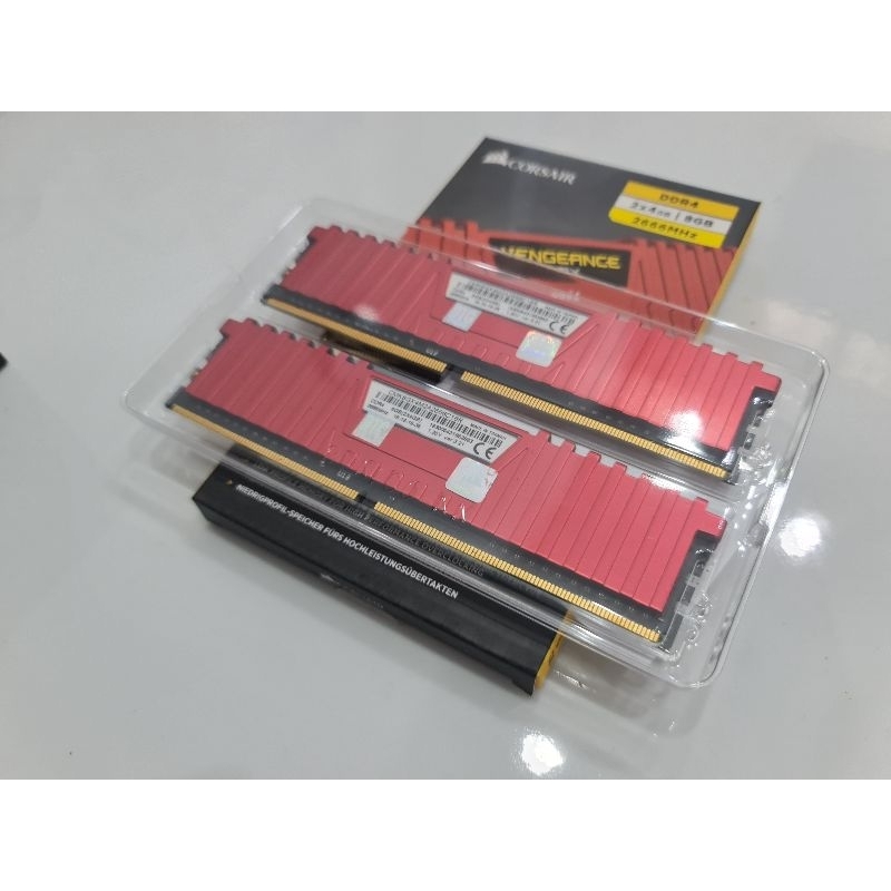 RAM CORSAIR 8GB (2X4) DDR4 2666Mhz