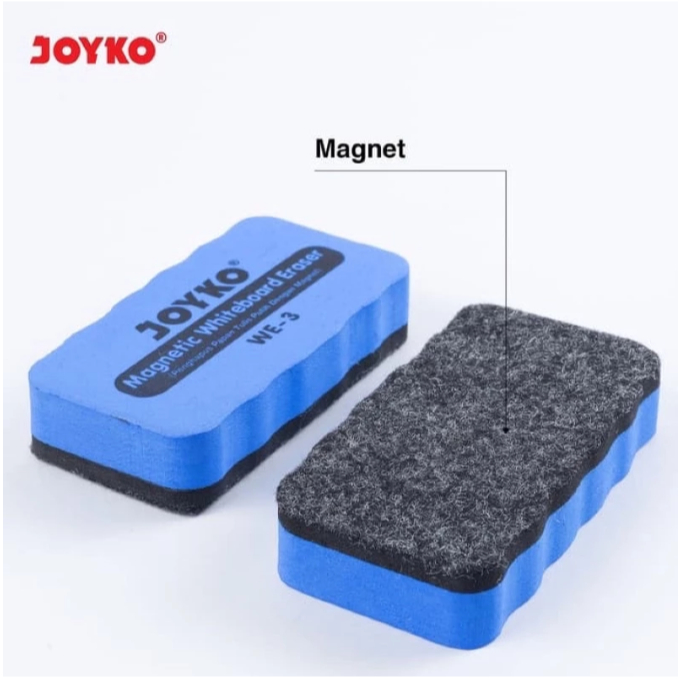 

Whiteboard Eraser Penghapus Papan Tulis Putih Joyko WE-3 Magnet
