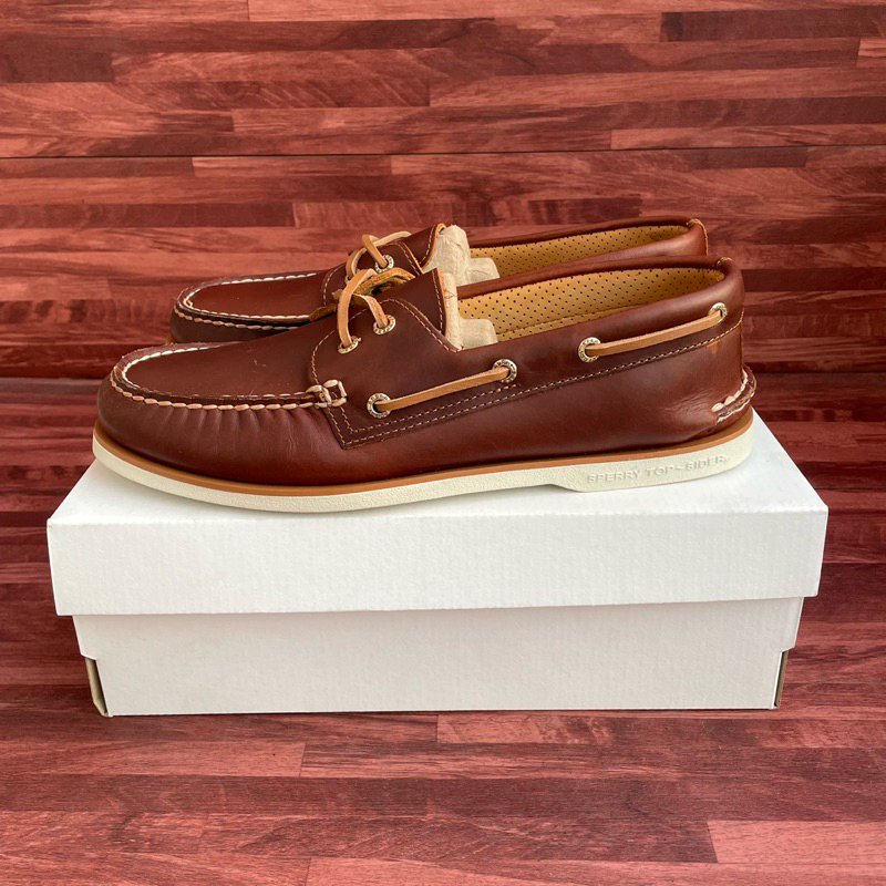 Sperry Gold Cup Orleans Leather Authentic Original
