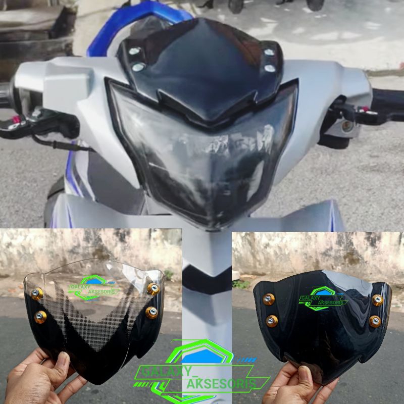 VISOR YAMAHA JUPITER MX NEW 135 MODEL LC MALAYSIA VISOR VARIASI JUPITER MX NEW