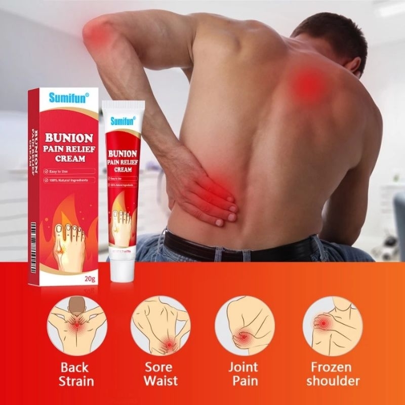 Bunion Pain Relief Cream Original Salep Nyeri Otot Sendi