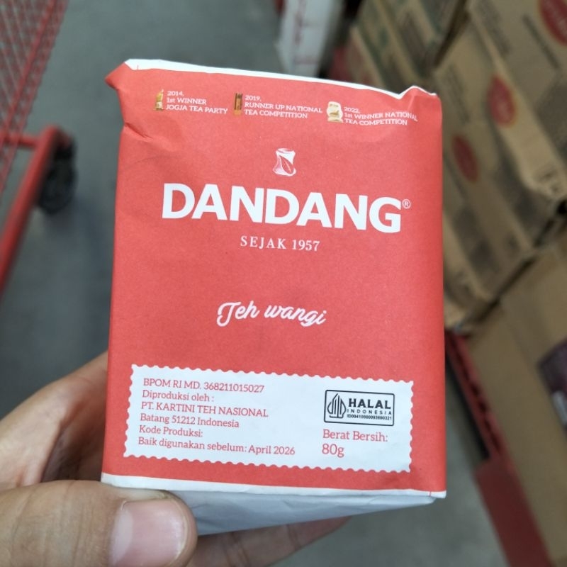 

TEH DANDANG SEJAK 1957 TEH WANGI MELATI 80 gram