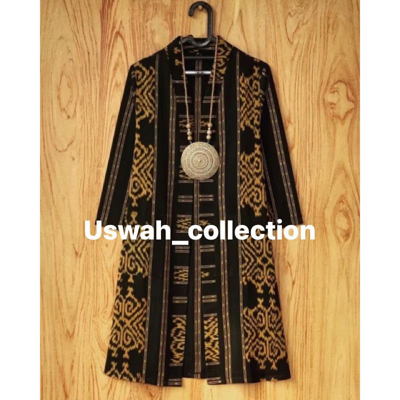 OUTER TENUN WANITA - CARDIGAN TENUN - OUTER ETNIK MODERN